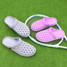 Thick-soled clogs, anti-slip half-toe, summer beach ins trendy women's slippers 228