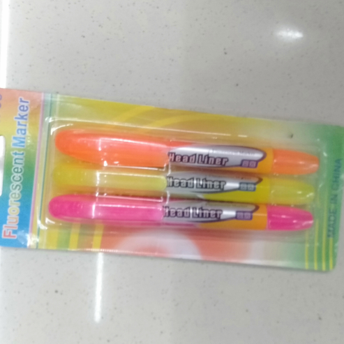 Pencil sharpener, ballpoint pen, fluorescent notebook pen, tattoo pen 1