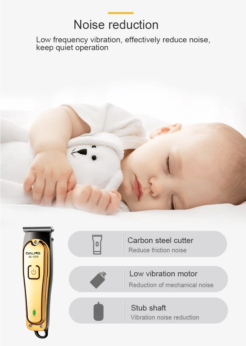 DL-1079 Hair Clipper 0-scale engraved Clipper USB Hair Clipper Bald Clipper detail image 9