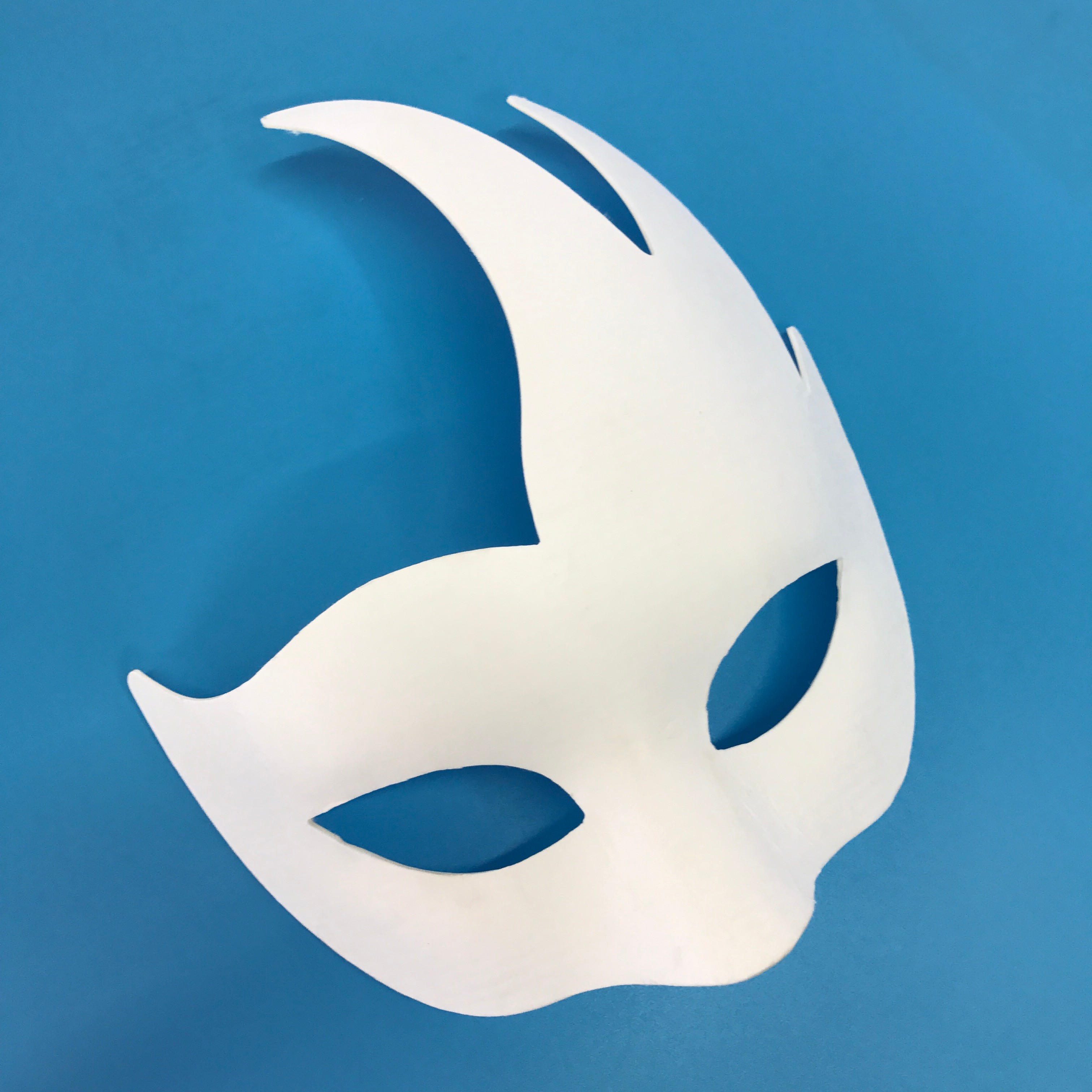 一次性纸浆面具DIY创作个性手工绘画面具小天鹅面具绘画玩具详情图2