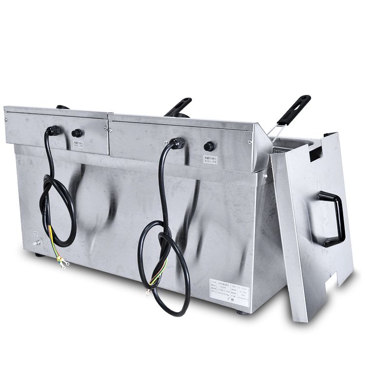 炸炉/双缸炸炉/带笼头炸炉细节图