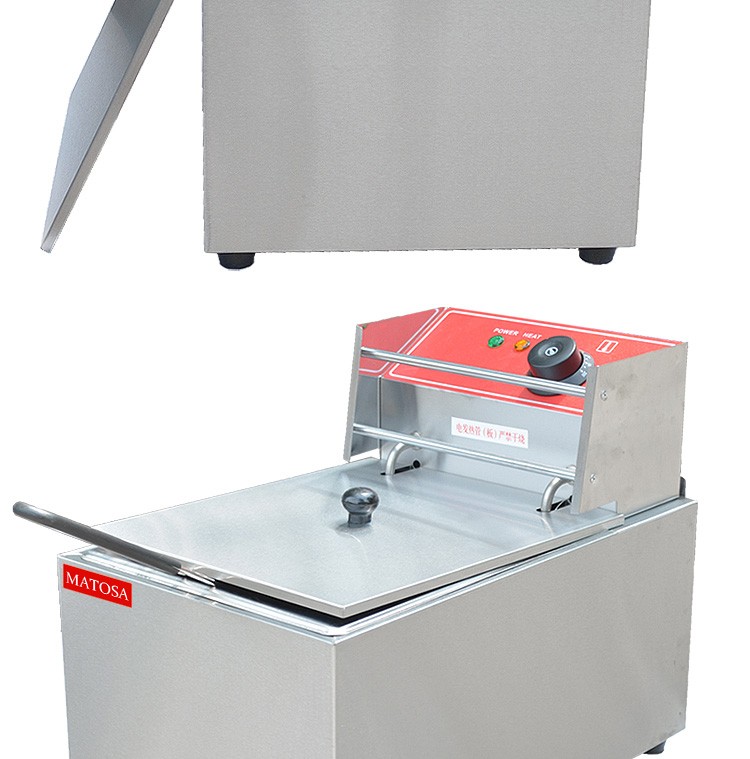 单缸单筛电炸炉FY-88商用煎炸鍋油炸炉炸鸡翅鸡腿炸薯条设备详情图7