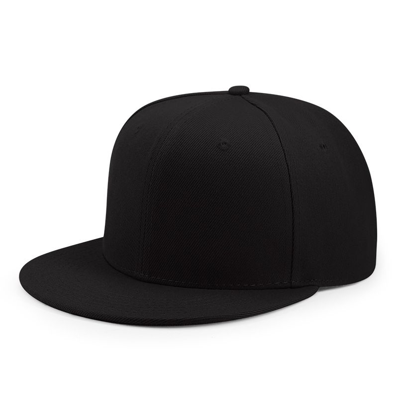 Black Light Plate Cap Baseball Cap For Both Men And Women Street Shade Four Seasons All Casual Street Dance Hat 66