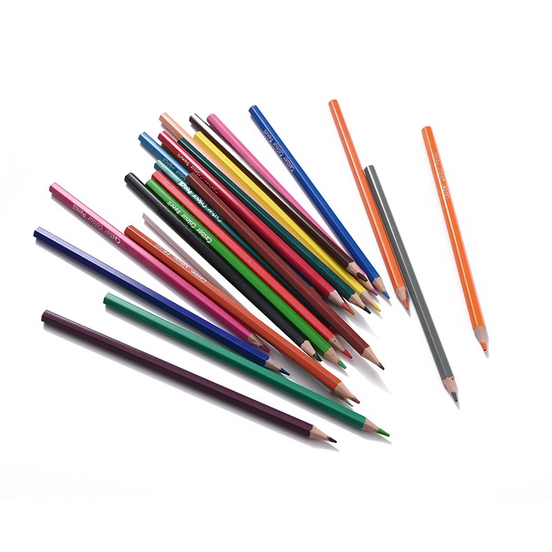 18色彩盒包装绘画涂鸦填色美术专用铅笔 厂家专供详情图2