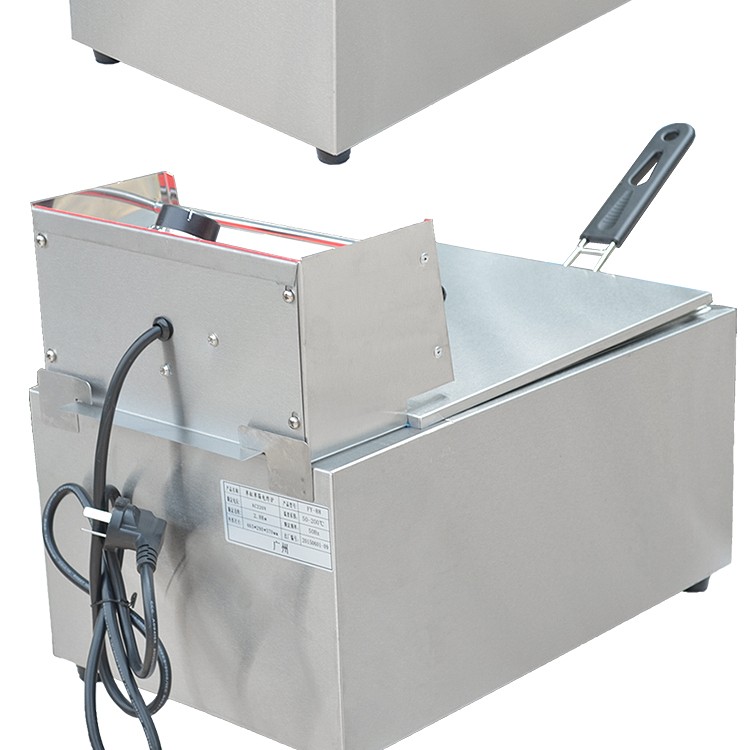 单缸单筛电炸炉FY-88商用煎炸鍋油炸炉炸鸡翅鸡腿炸薯条设备详情图8