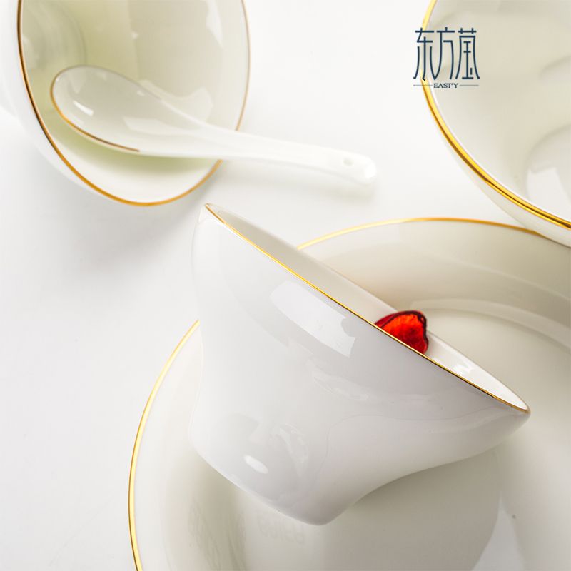 Ceramic bowls, bone China bowls, rice bowls, household small bowls, soup bowls, pork rib bowls, vegetable salad bowls, noodle bowls Application Scenario