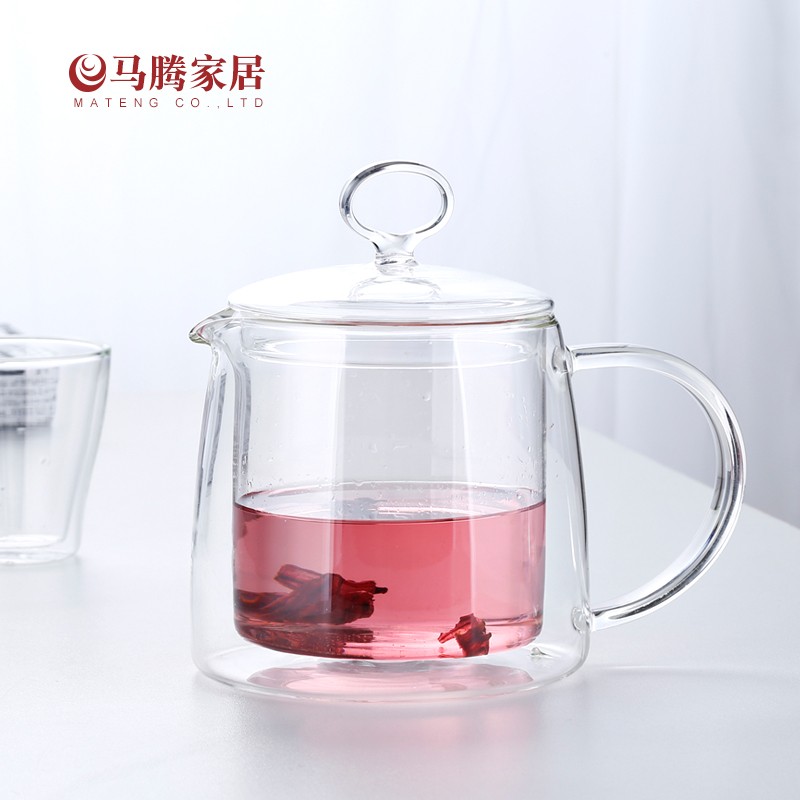 The Bo Lv Ya Yuan raises water to a borosilicate double-layer heat-resistant and heat-insulating cup detail image 13