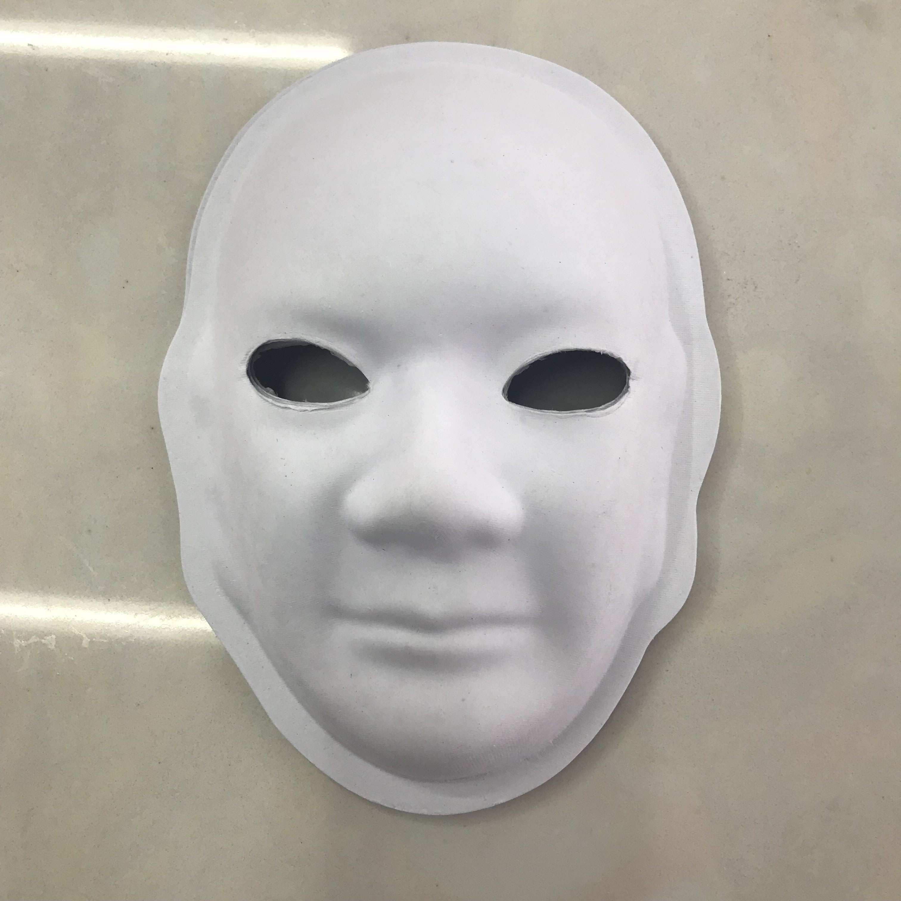 一次性纸浆面具DIY创作个性手工绘画面具笑脸面具绘画玩具详情图2