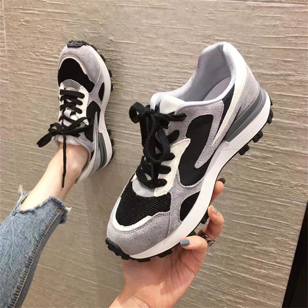 Explosive Spring And Autumn New Men's Shoes Fashion Double Standard Korean Version Of The Trend Casual Shoes Student Low-Top Shoes Sports Shoes 42