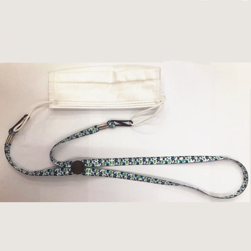 1CM热销爆款数码印花口罩绳，防风绳 可调节儿童防丢口罩挂带【外贸专供】细节图