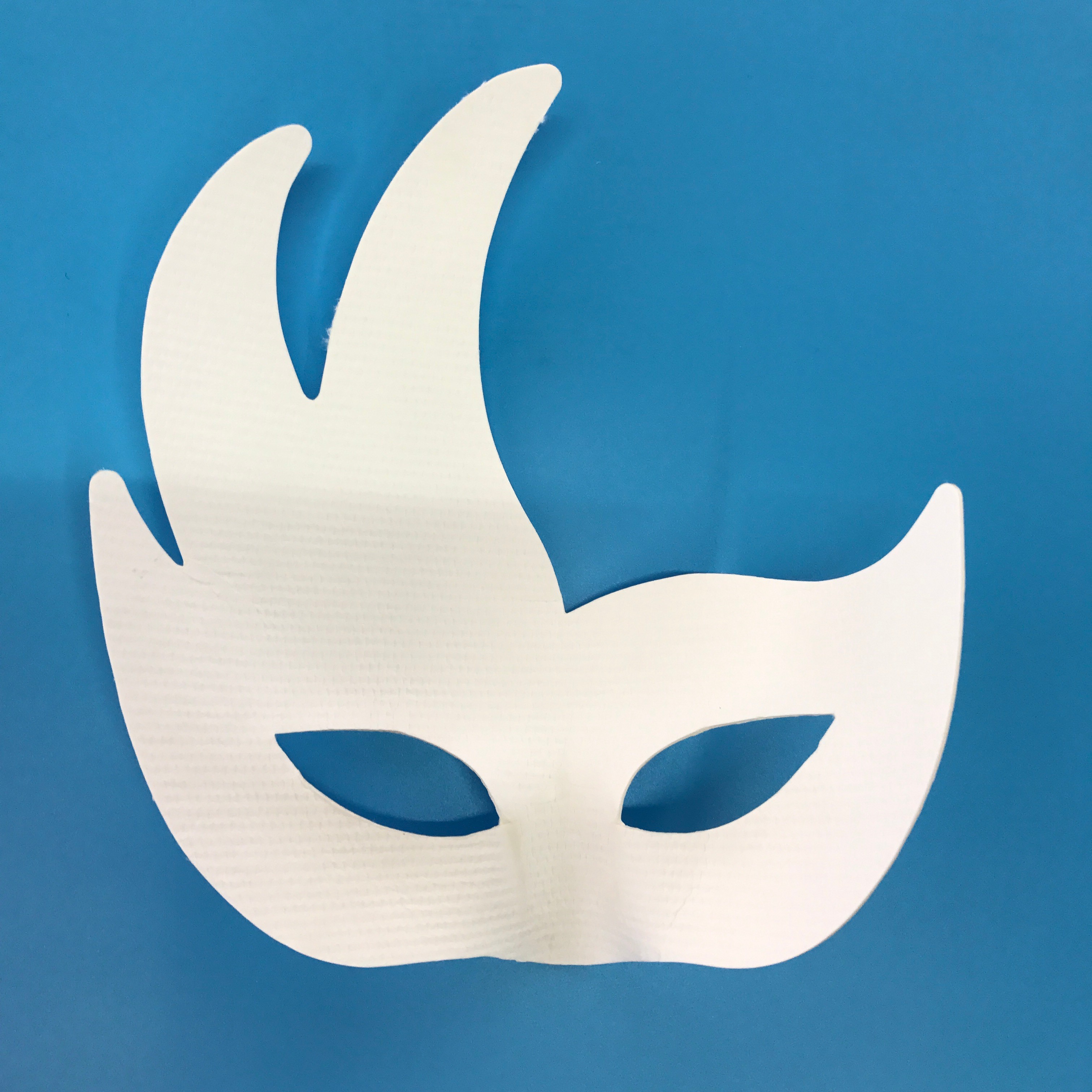 一次性纸浆面具DIY创作个性手工绘画面具小天鹅面具绘画玩具详情图3