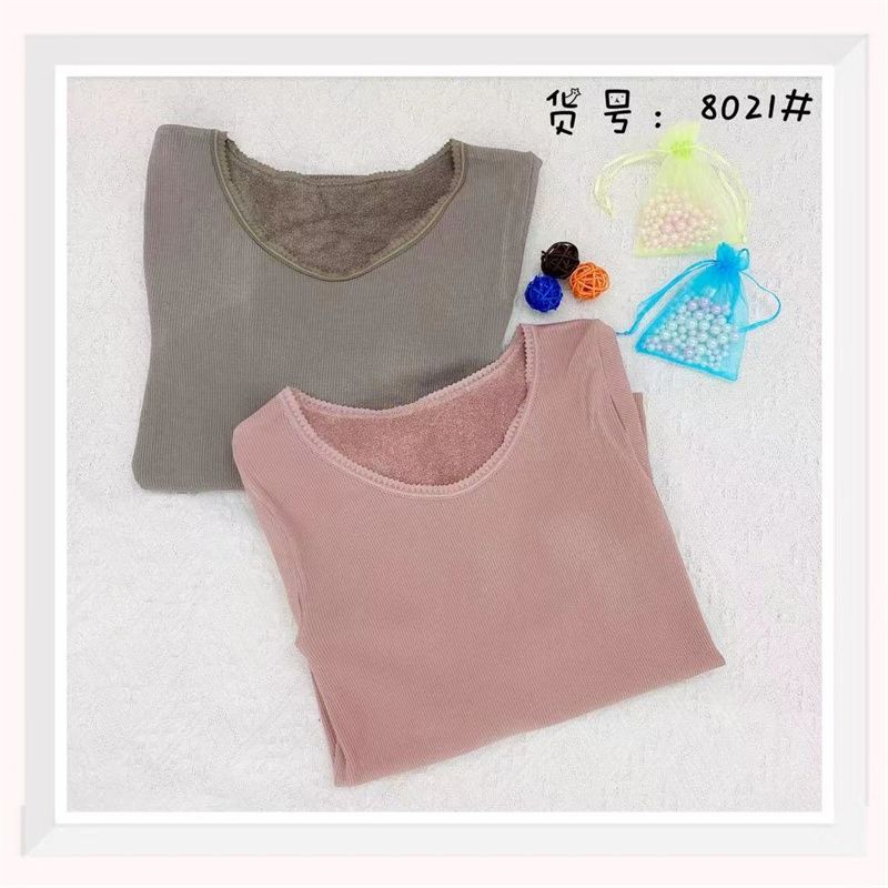 女士保暖内衣美体衣裤新款时尚少女 打底衫 精致款20