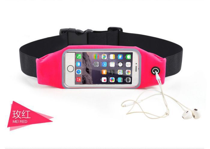 Multi-functional transparent window touch screen waist bag for sports, fitness and mountaineering Specification image