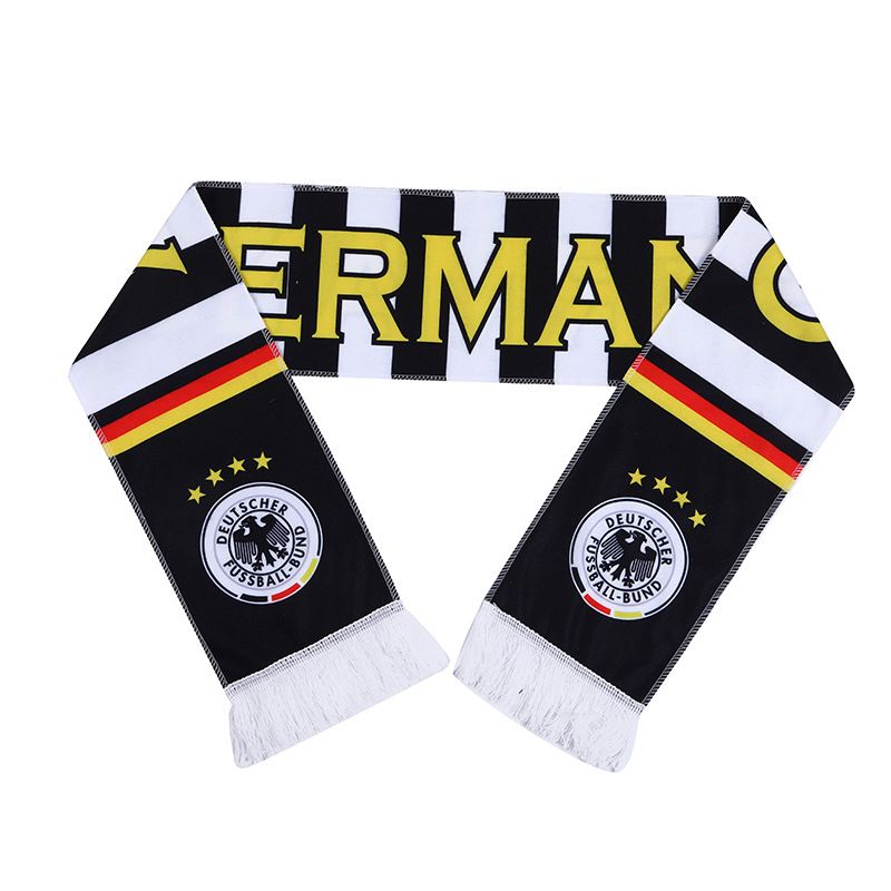 Jane Eyre Edge European football Barcelona Real Madrid fan supplies scarf neck souvenir gift fan supplies cotton wool manufacturer customized thumbnail