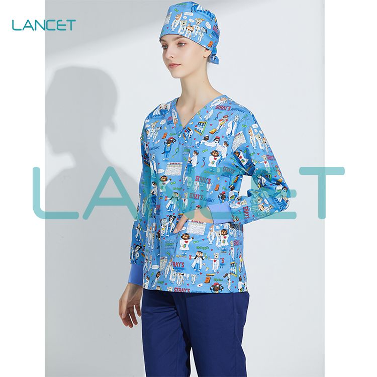 Hot sale medical unisex protective costume uniform doctor surgical operating gown thumbnail