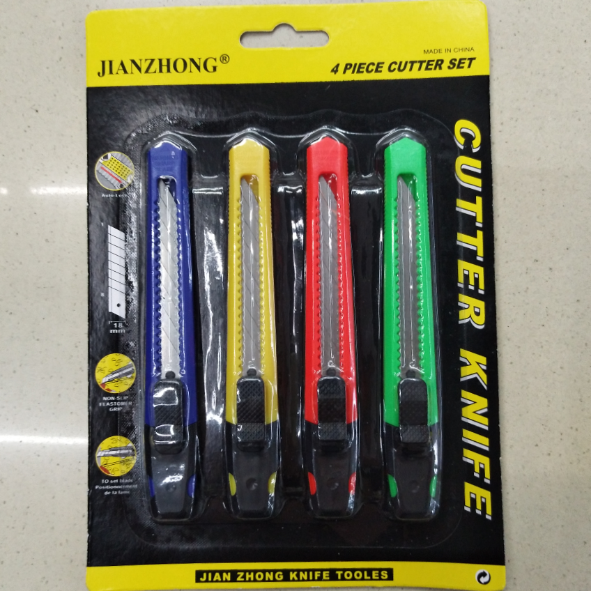 Hardware tools, hardware knives, utility knives, woodworking knives, paper cutting knives, wallpaper knives, box opening knives full figure