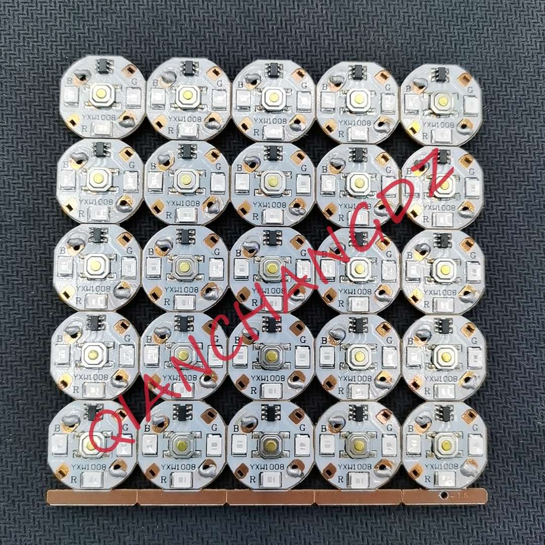 发光灯板，头饰发光板，玩具灯板，陀螺机芯板细节图