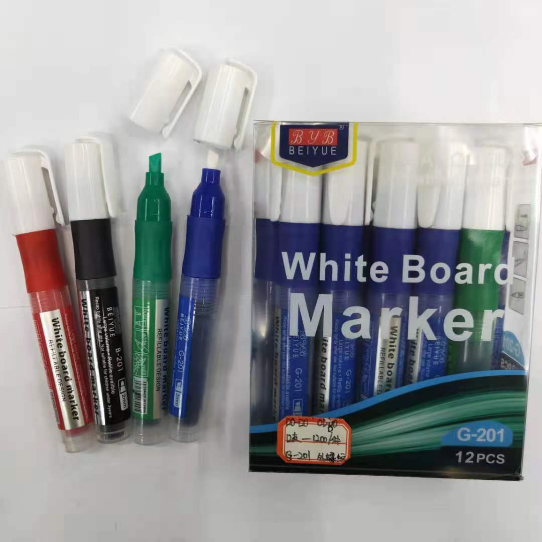 标记笔/记号笔/白板笔白底实物图