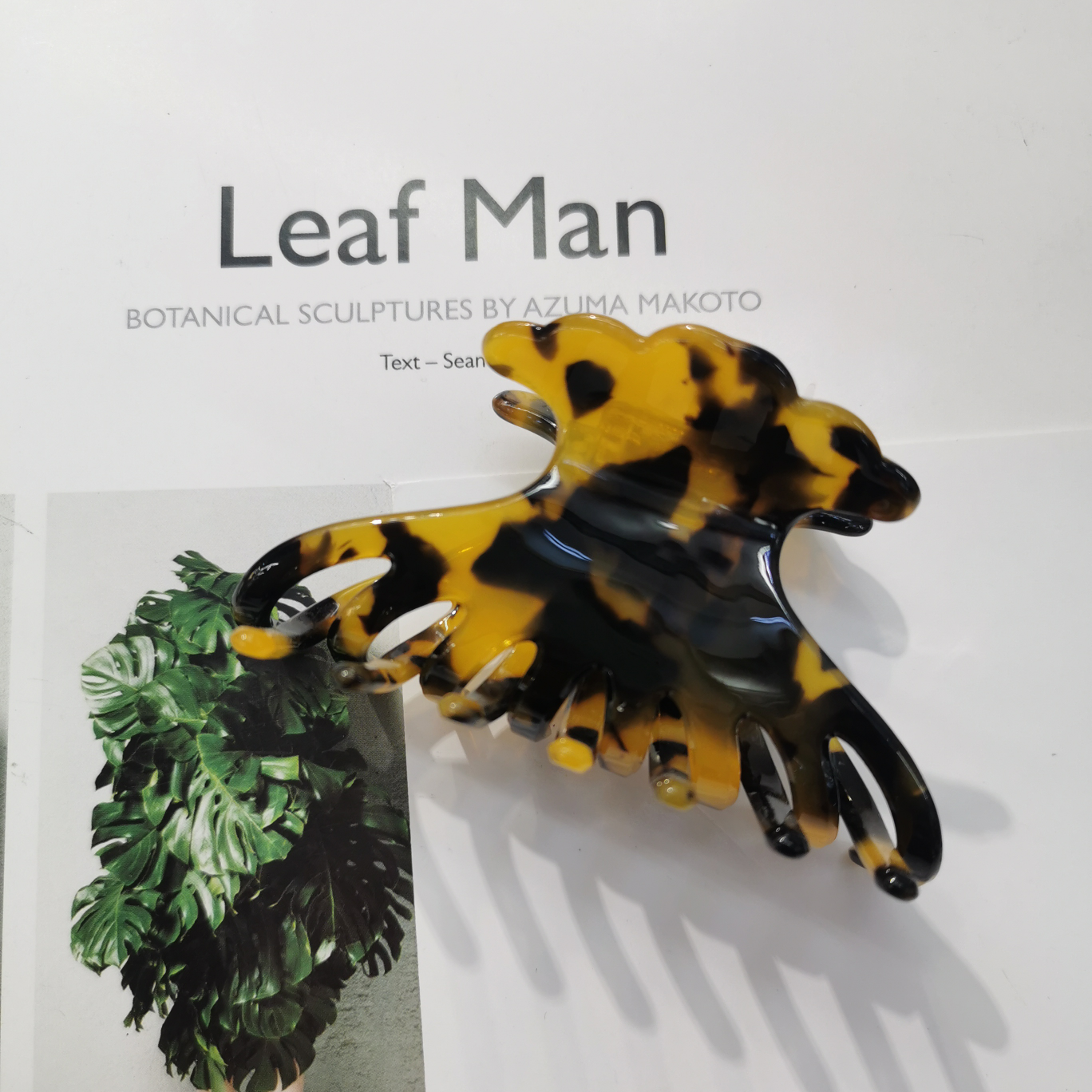 Euramerican wind simple back of the head net red hair ornaments hair catch thumbnail