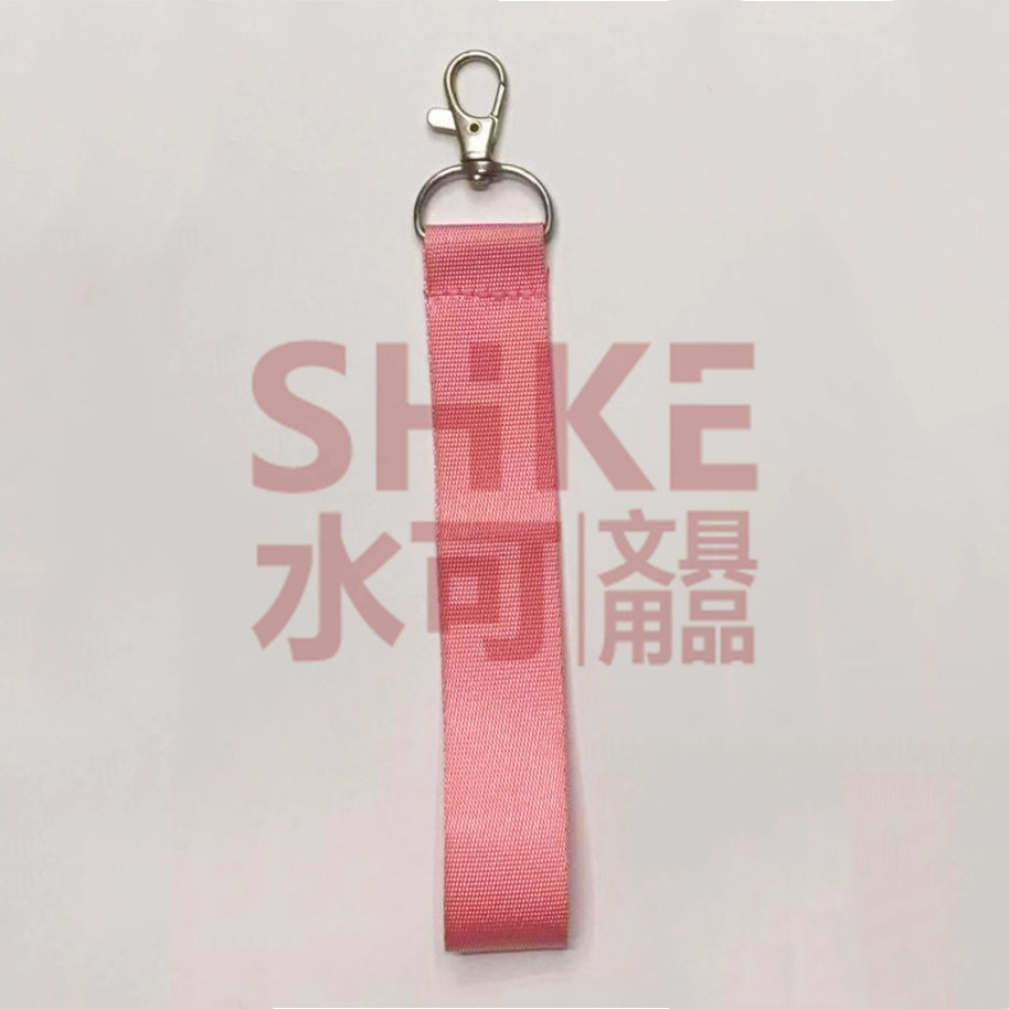 2公分登山扣丝印印花挂绳手机绳学生胸卡证件挂绳展会工作证 挂绳吊绳详情图1