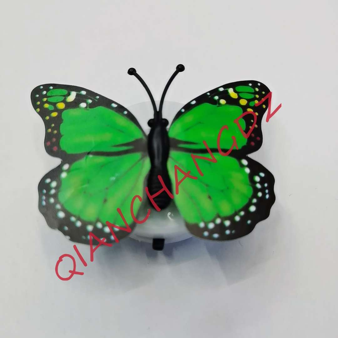 发光光纤圣诞树底座，七彩发光蝴蝶底座详情图5