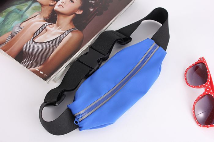Multi-functional transparent window touch screen waist bag for sports, fitness and mountaineering detail image 4