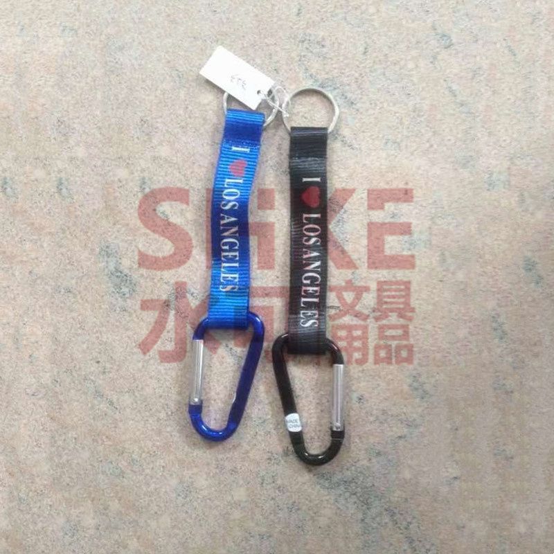 2公分登山扣短带挂绳手机绳学生胸卡证件挂绳展会工作证 挂绳吊绳产品图