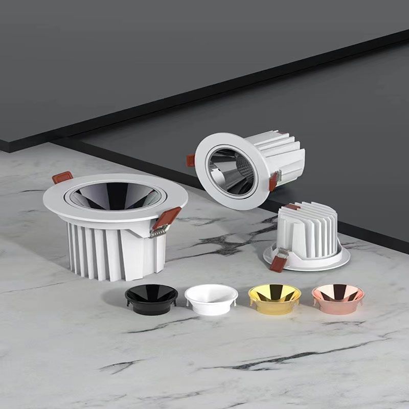 LED ceiling spotlights, LED anti-glare spotlights, LED high-efficiency spotlights, LED wall-washing lights Application Scenario
