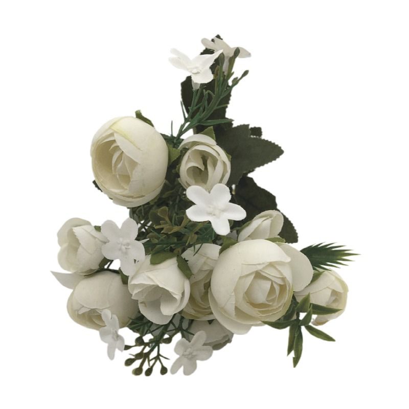 Simulación buquet de mano flor artificial estilo europeo novia boda material flor simulación comercio exterior especial Application Scenario