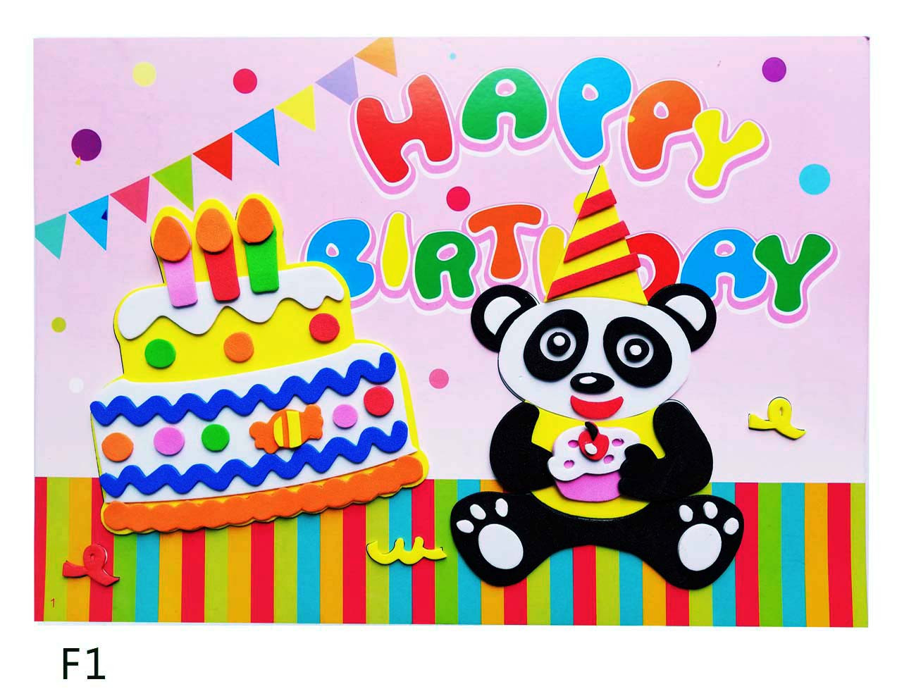 批发儿童手工贴海底鱼贴画卡通动物贴纸定制详情图1