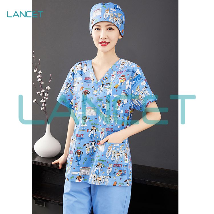 Hot sale medical unisex protective costume doctor uniform surgical operating gown thumbnail