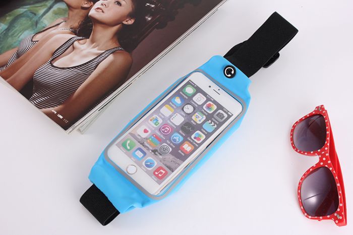 Multi-functional transparent window touch screen waist bag for sports, fitness and mountaineering detail image 16
