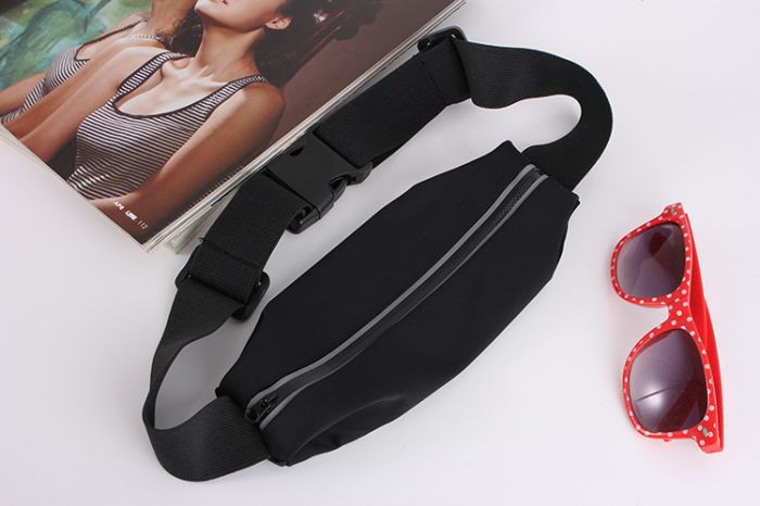 Multi-functional transparent window touch screen waist bag for sports, fitness and mountaineering detail image 7