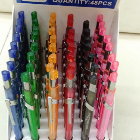 Gel pen, ballpoint pen and highlighter correction fluid
