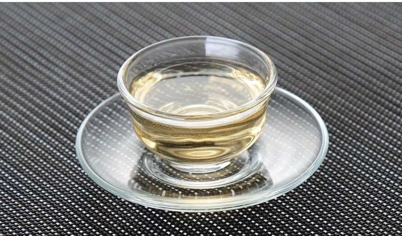 批发博绿雅高鹏硅耐热玻璃健康环保加厚杯碟人工吹制玻璃杯茶杯详情16