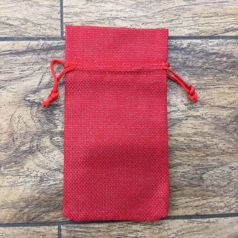 新款仿麻布糖果袋7图