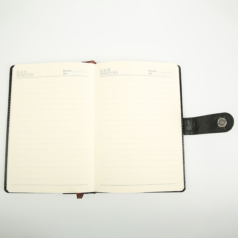 带扣笔记本25k 高档笔记本 100张米黄色内页 每件100本详情4