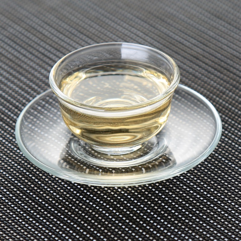 批发博绿雅高鹏硅耐热玻璃健康环保加厚杯碟人工吹制玻璃杯茶杯详情12