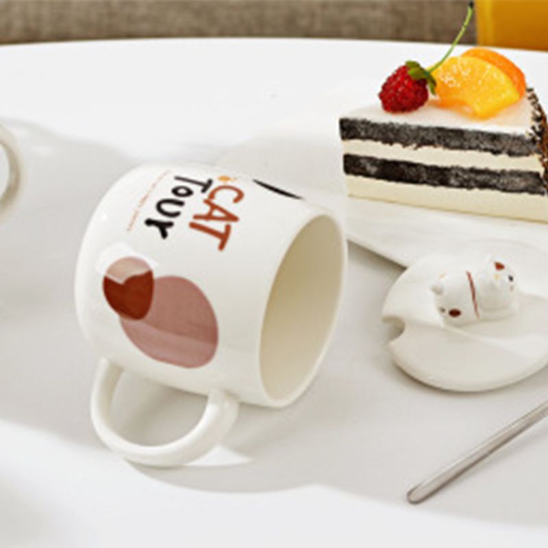 马克杯/马克杯定制/咖啡杯/折叠水杯/猫和老鼠产品图