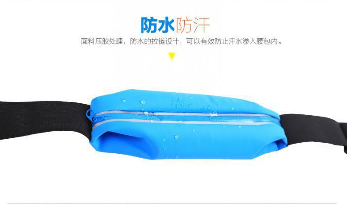 Multi-functional transparent window touch screen waist bag for sports, fitness and mountaineering detail image 12