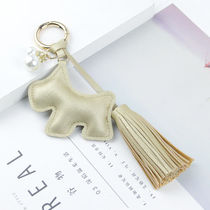 Cute puppy key series, bag pendant leather 1