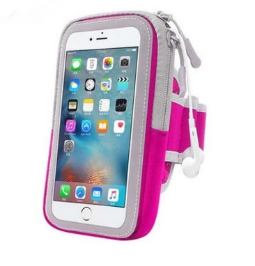 Outdoor sports arm bag, running mobile arm bag, fitness multi-functional touch screen 5.5-inch inner mobile arm bag Specification image