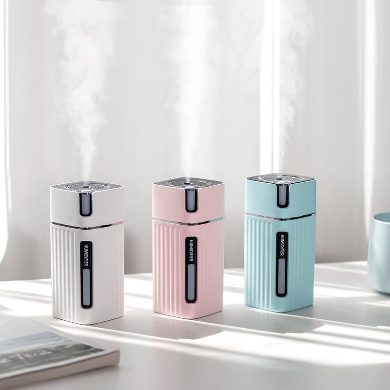 新品优点加湿器创意七彩夜灯氛围加湿器办公桌面USB加湿机