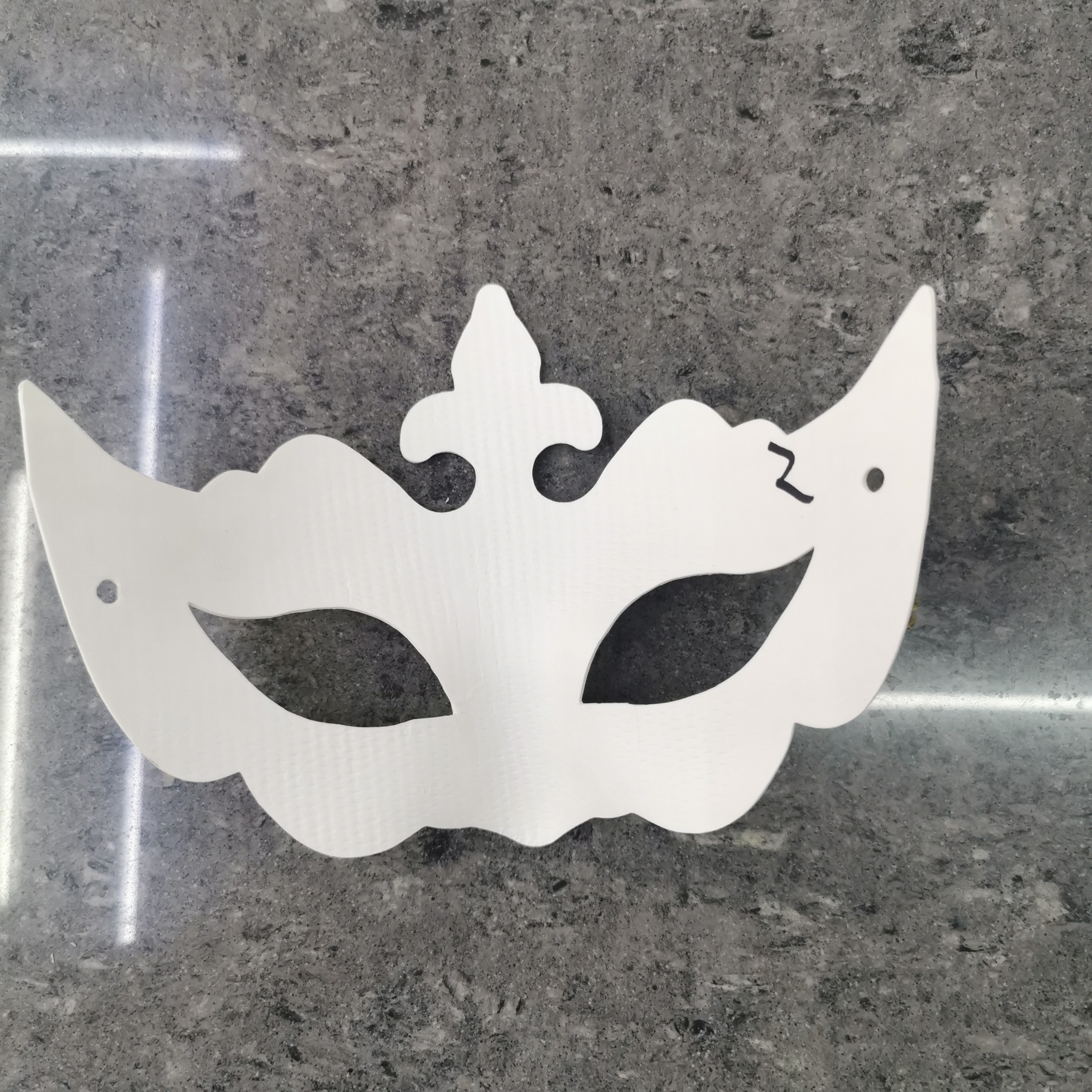一次性纸浆面具DIY创作个性手工绘画新皇冠面具绘画玩具