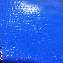 双面淋膜240克双蓝PE防水布  塑料编织布  适用于花房篷布 汽车篷布 帐篷底布 各种手提袋  收纳箱专用面料