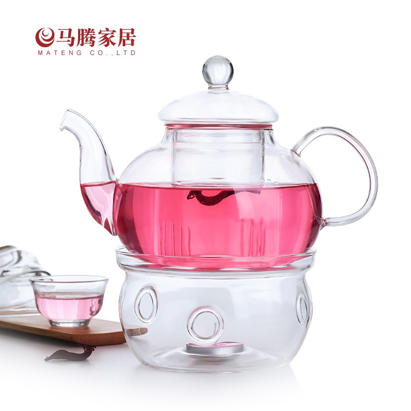耐热玻璃酒精灯底座加热烧水泡茶壶保温底座煮茶器酒精茶炉详情16