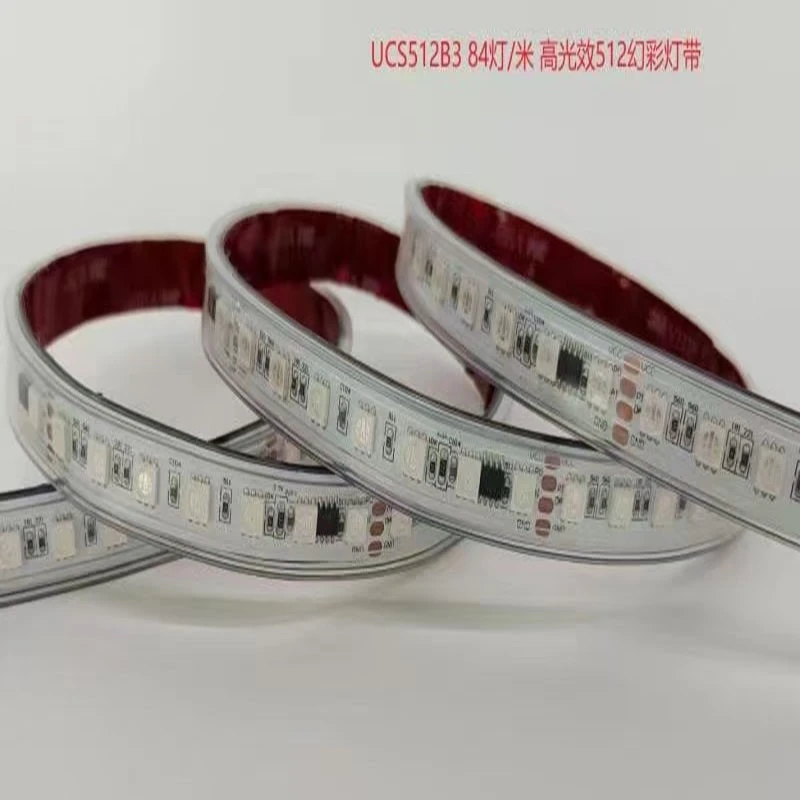 مصابيح الوهمية 5V12V24V ذات ألوان متغيرة، ومصابيح KTV ذات حزام مصابيح RGB detail image 2