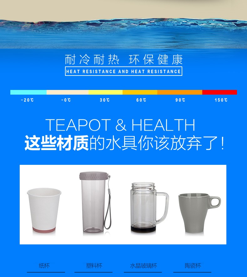 批发人工吹制方把双层杯高硼硅耐热玻璃杯隔热杯茶杯咖啡杯详情2