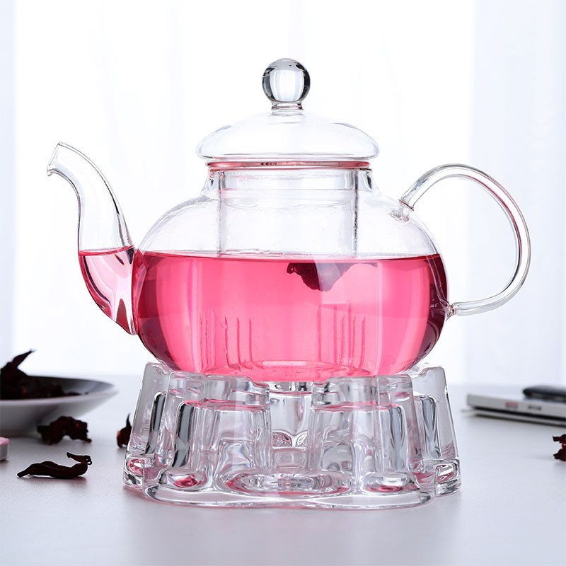耐热玻璃酒精灯底座加热烧水泡茶壶保温底座煮茶器酒精茶炉详情6
