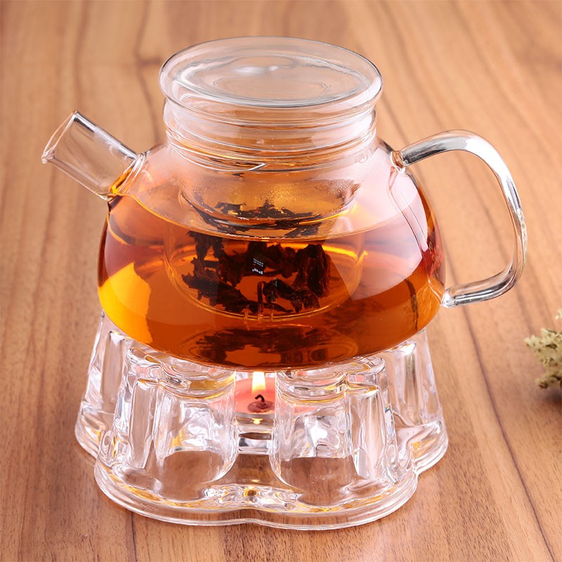 耐热玻璃酒精灯底座加热烧水泡茶壶保温底座煮茶器酒精茶炉详情8